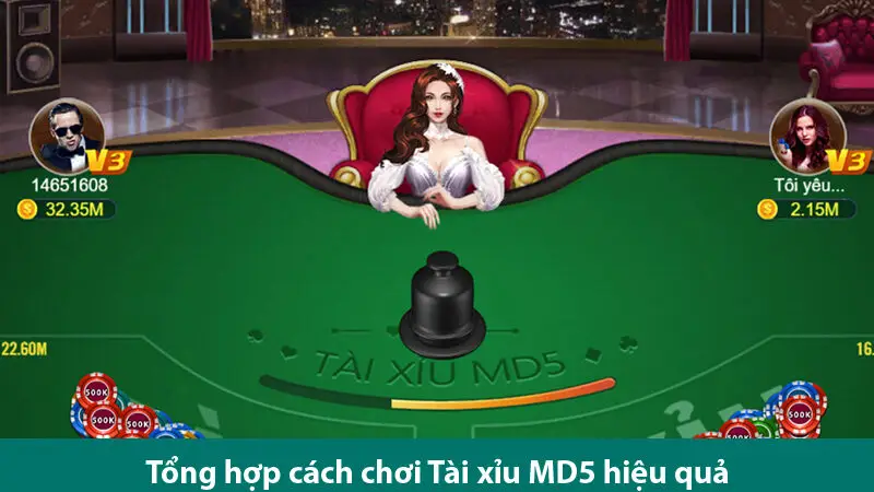 Chia sẻ cách chơi Tài xỉu MD5 hiệu quả trên các web cá cược trực tuyến