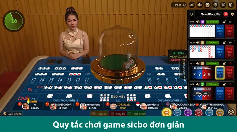 Tìm hiểu quy tắc, các loại cược và kinh nghiệm chơi Sicbo luôn thắng